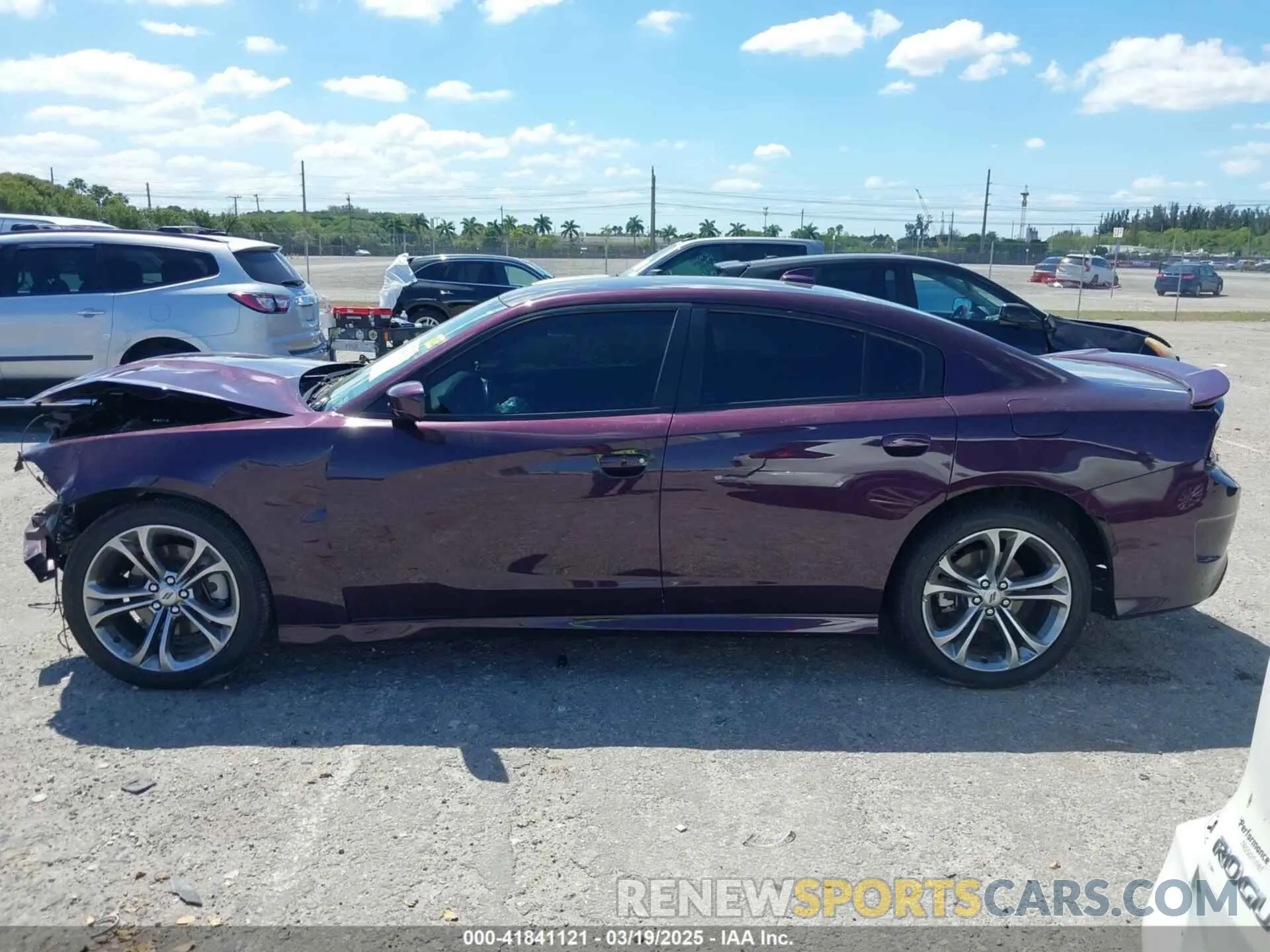15 Photograph of a damaged car 2C3CDXCTXMH603768 DODGE CHARGER 2021