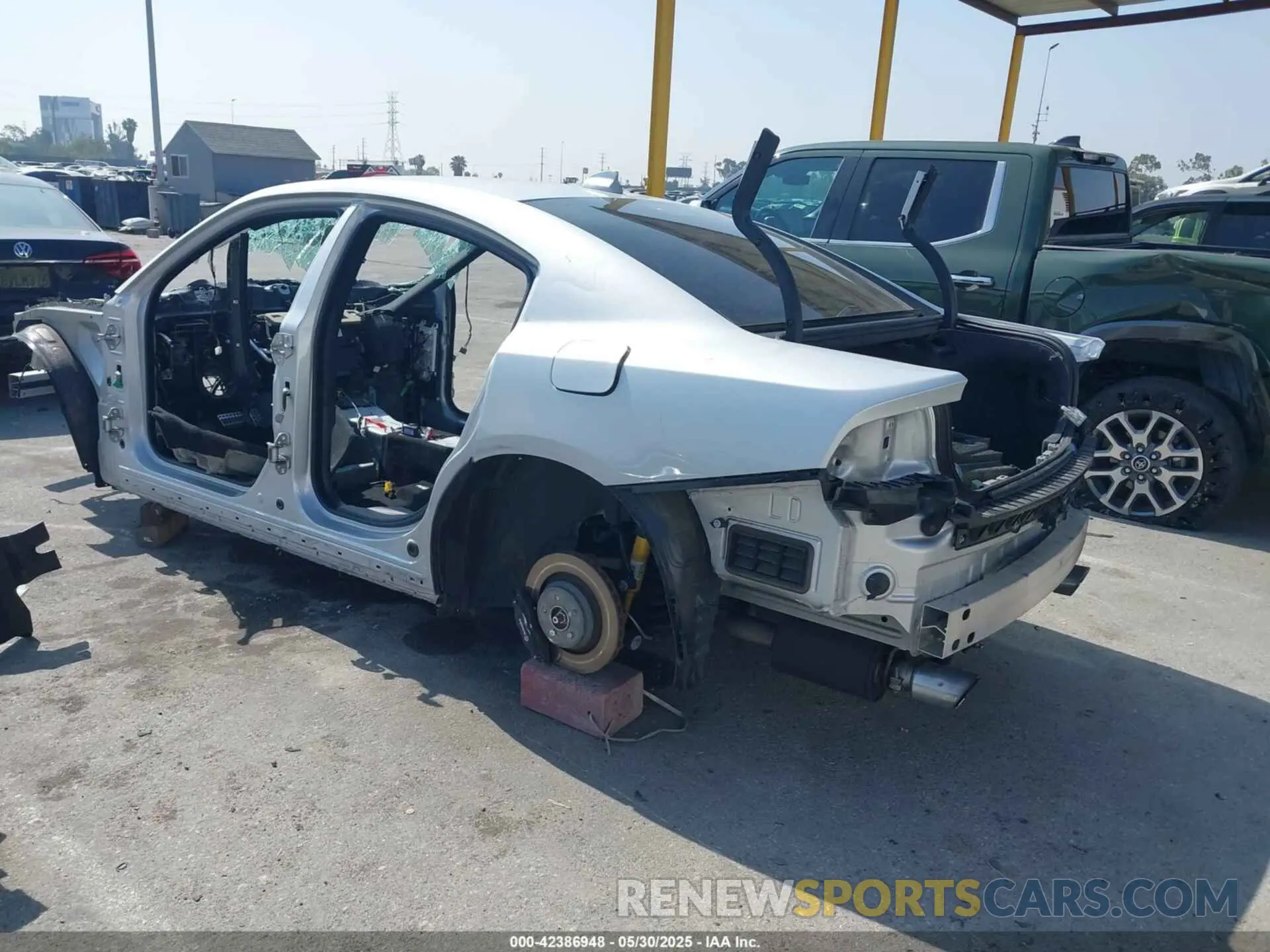 3 Photograph of a damaged car 2C3CDXGJ0MH553651 DODGE CHARGER 2021