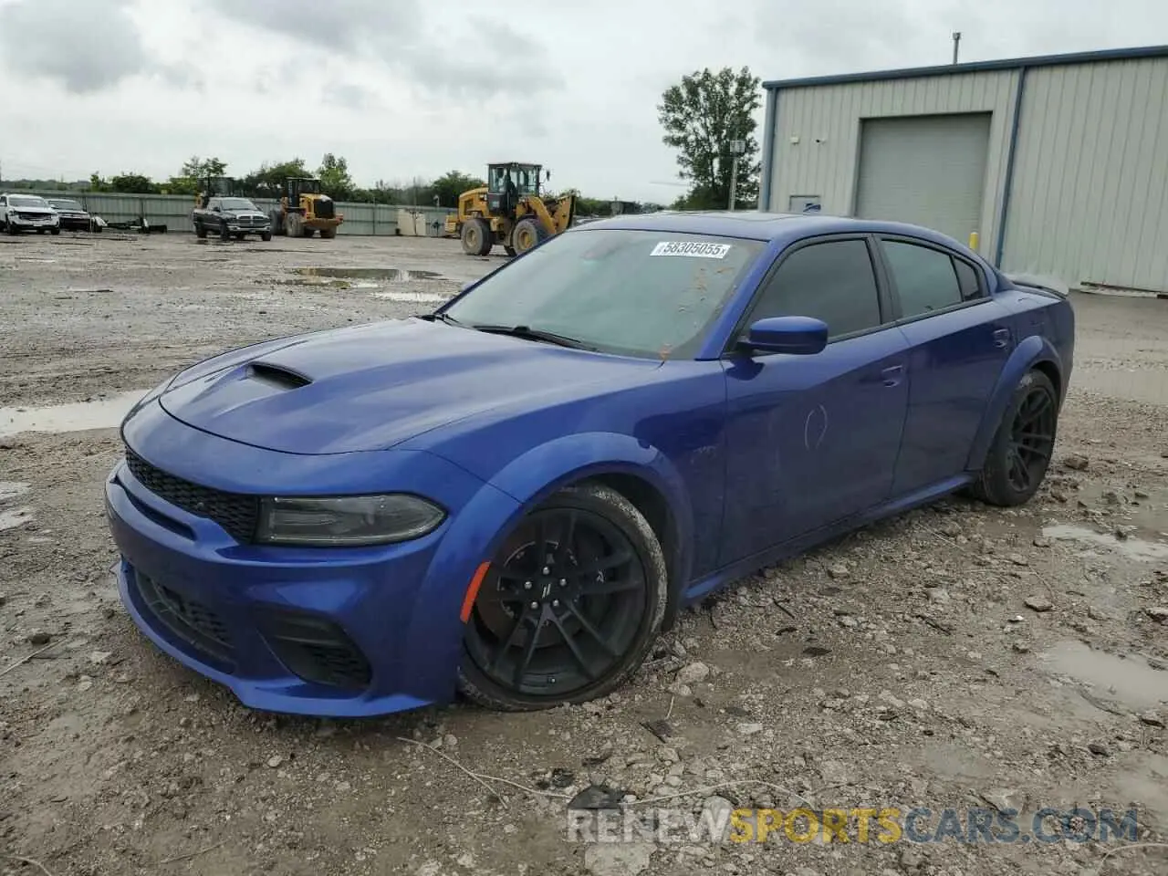 1 Photograph of a damaged car 2C3CDXGJ0MH568876 DODGE CHARGER 2021