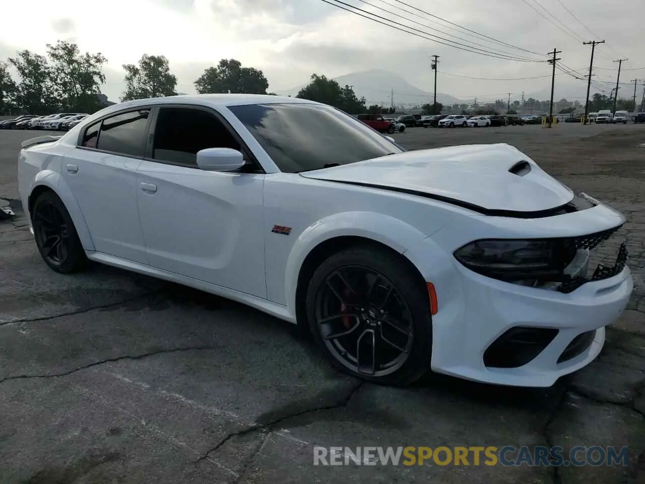 4 Photograph of a damaged car 2C3CDXGJ1MH516530 DODGE CHARGER 2021