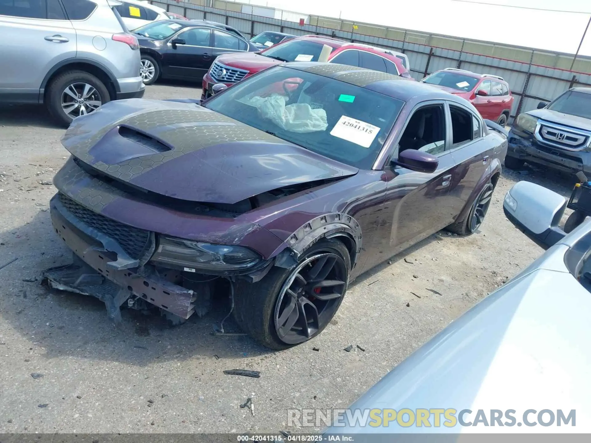 2 Photograph of a damaged car 2C3CDXGJ1MH537796 DODGE CHARGER 2021