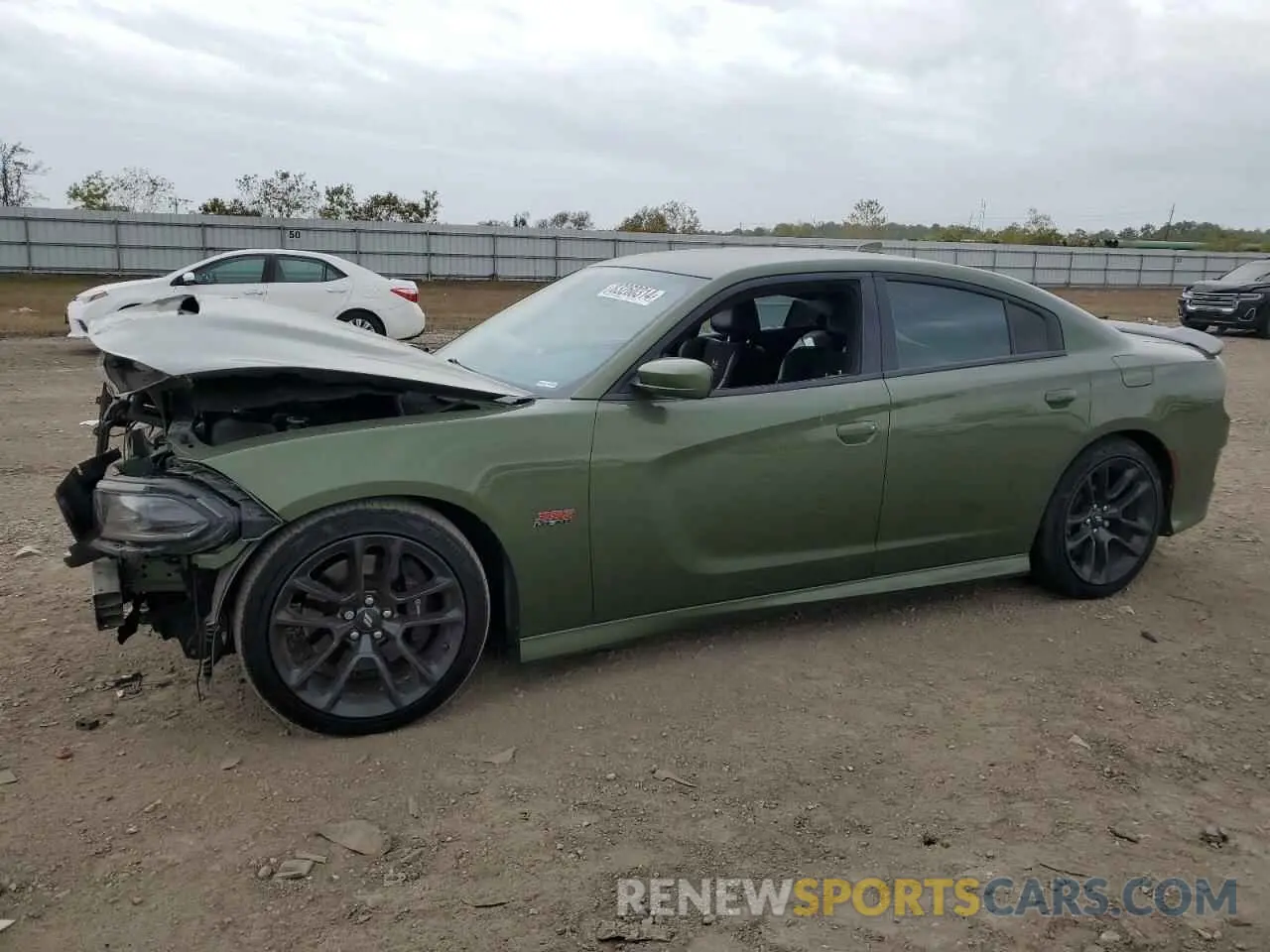 1 Photograph of a damaged car 2C3CDXGJ1MH550533 DODGE CHARGER 2021