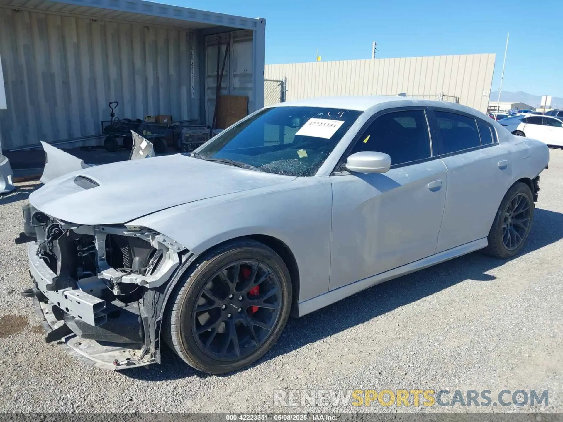 2 Photograph of a damaged car 2C3CDXGJ1MH553061 DODGE CHARGER 2021