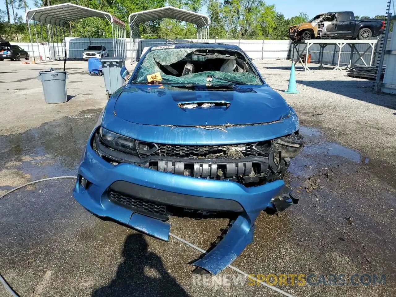 5 Photograph of a damaged car 2C3CDXGJ1MH565193 DODGE CHARGER 2021