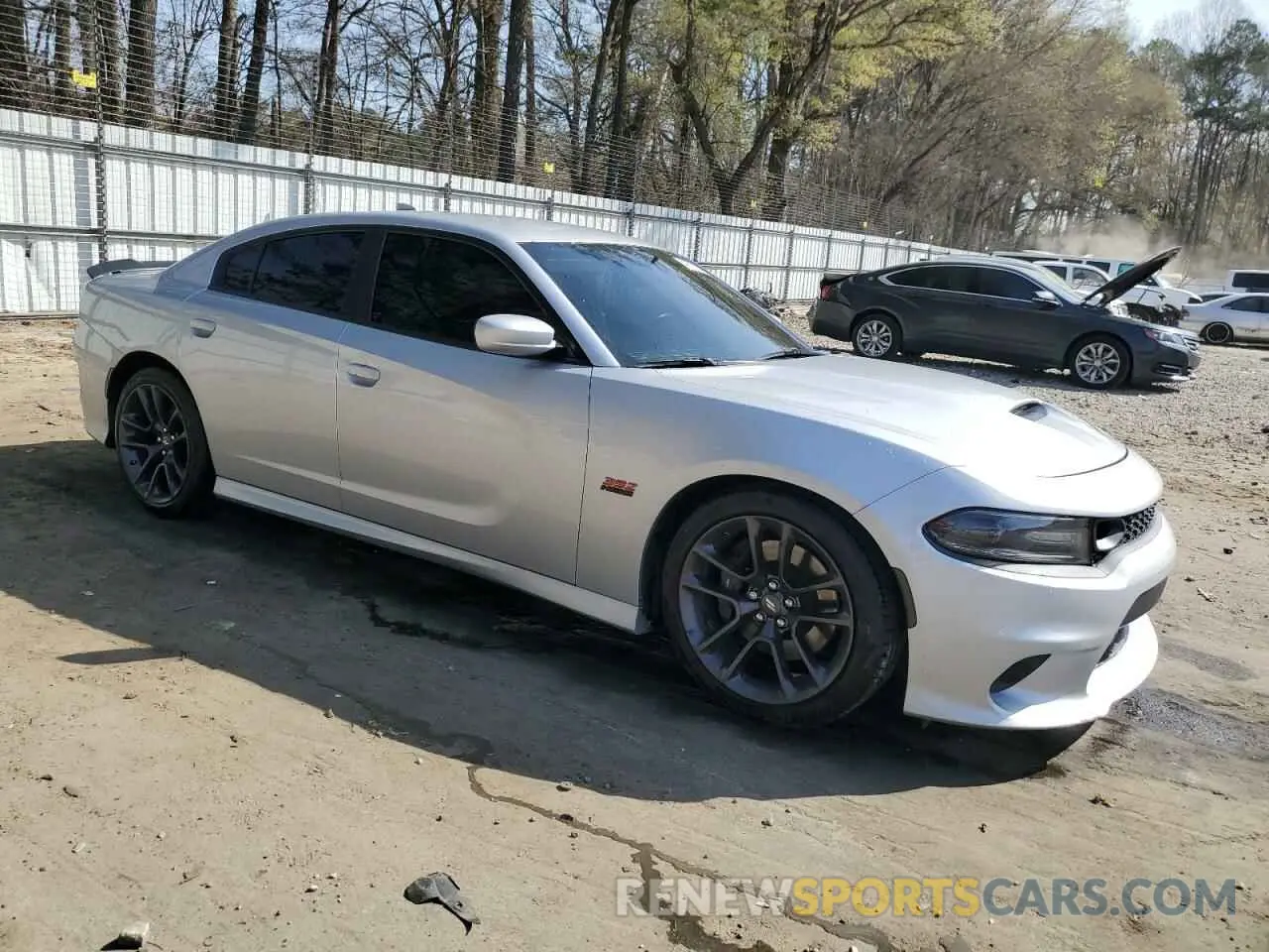 4 Photograph of a damaged car 2C3CDXGJ1MH684958 DODGE CHARGER 2021