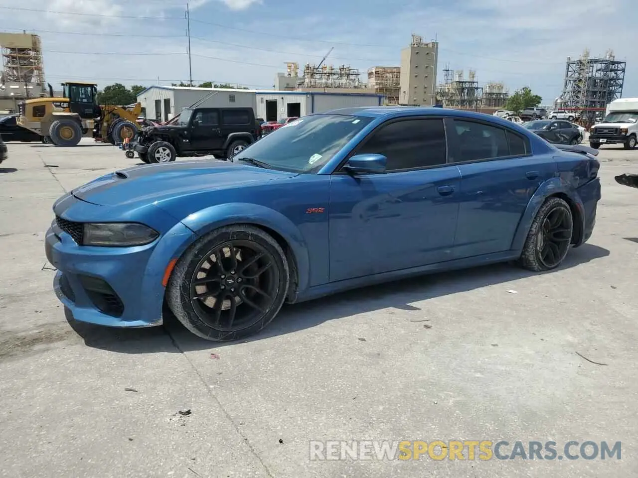 1 Photograph of a damaged car 2C3CDXGJ2MH505469 DODGE CHARGER 2021