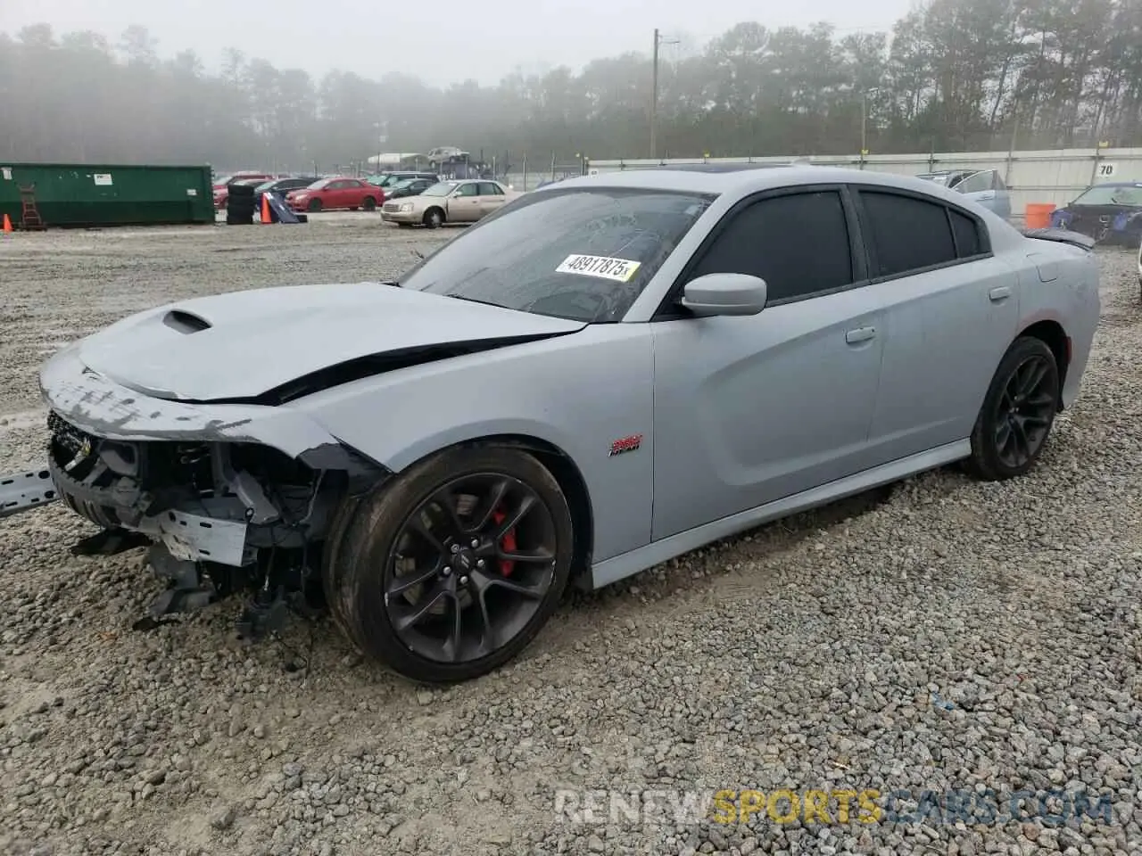 1 Photograph of a damaged car 2C3CDXGJ2MH519405 DODGE CHARGER 2021