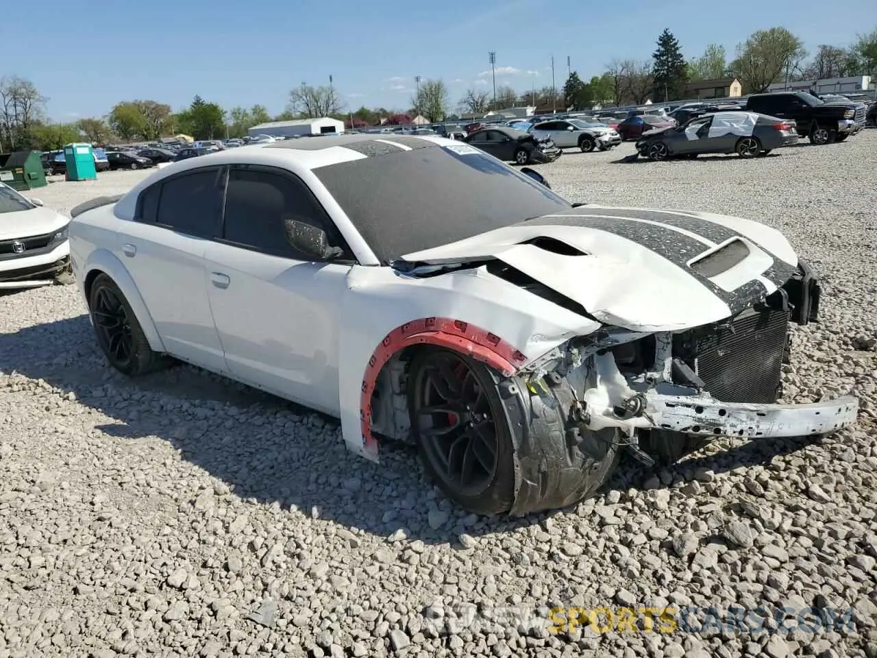 4 Photograph of a damaged car 2C3CDXGJ2MH527908 DODGE CHARGER 2021