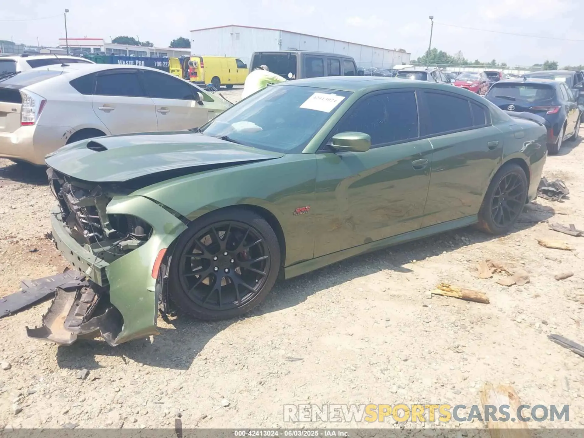 2 Photograph of a damaged car 2C3CDXGJ2MH527939 DODGE CHARGER 2021