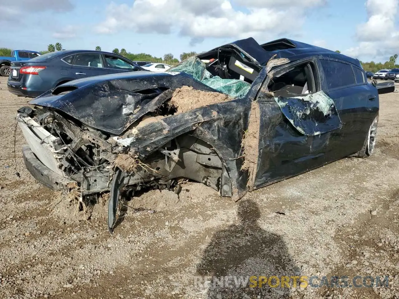 1 Photograph of a damaged car 2C3CDXGJ2MH535832 DODGE CHARGER 2021