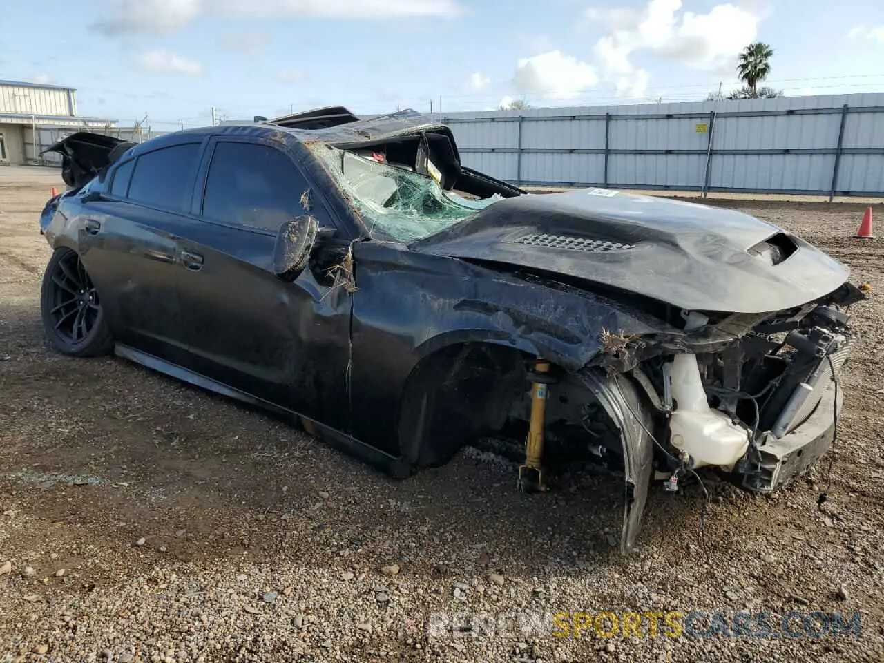 4 Photograph of a damaged car 2C3CDXGJ2MH535832 DODGE CHARGER 2021