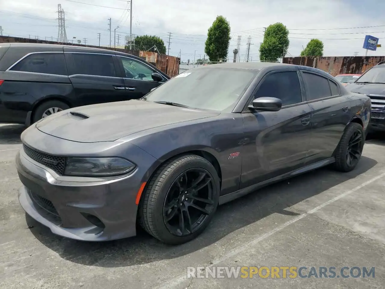 1 Photograph of a damaged car 2C3CDXGJ2MH595402 DODGE CHARGER 2021