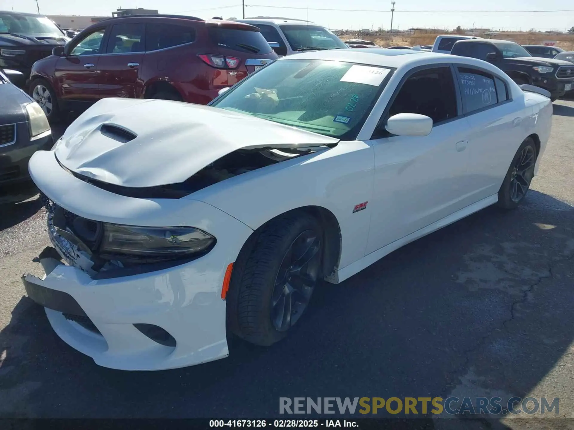 2 Photograph of a damaged car 2C3CDXGJ2MH598378 DODGE CHARGER 2021