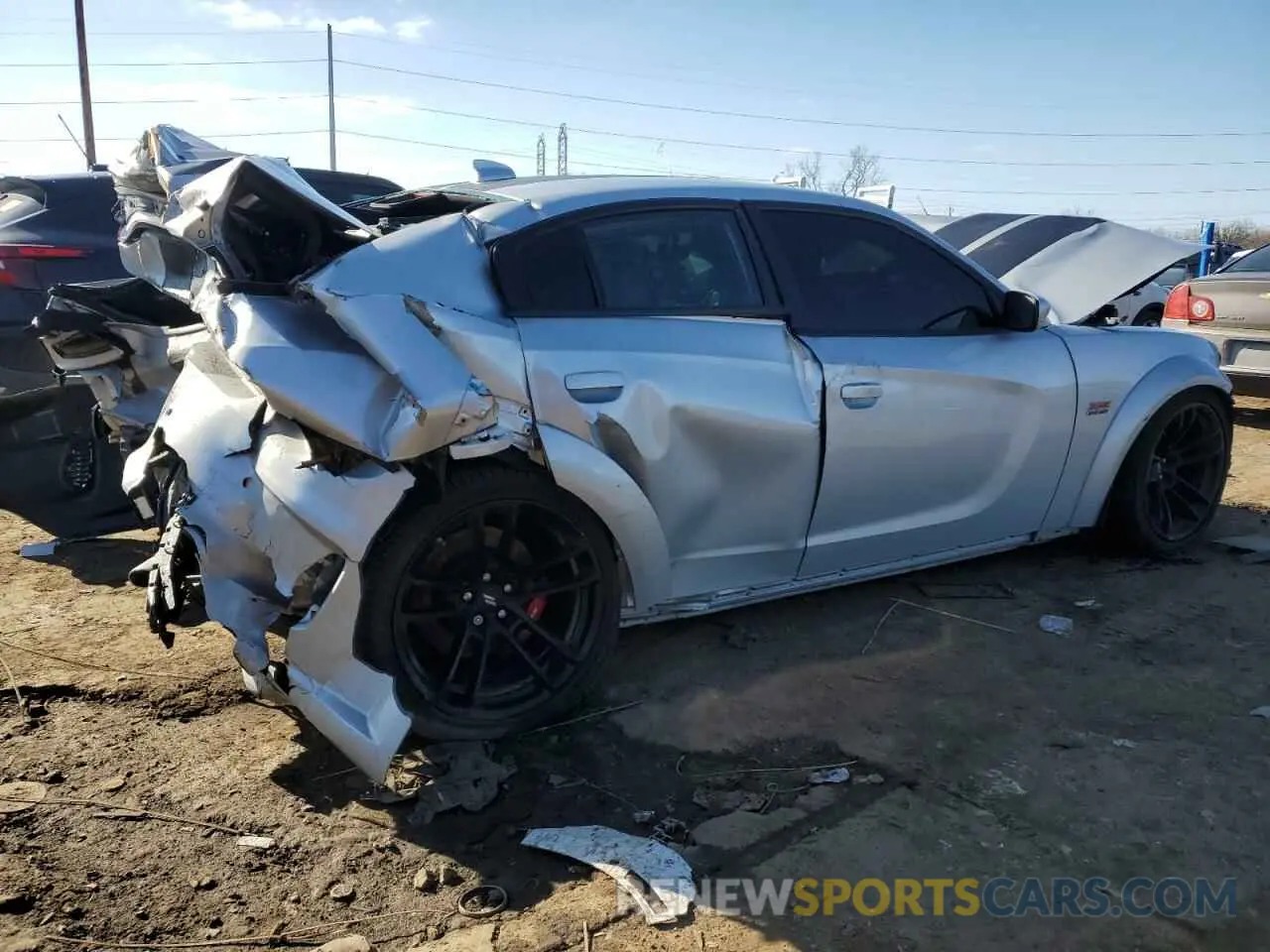 3 Photograph of a damaged car 2C3CDXGJ2MH669854 DODGE CHARGER 2021