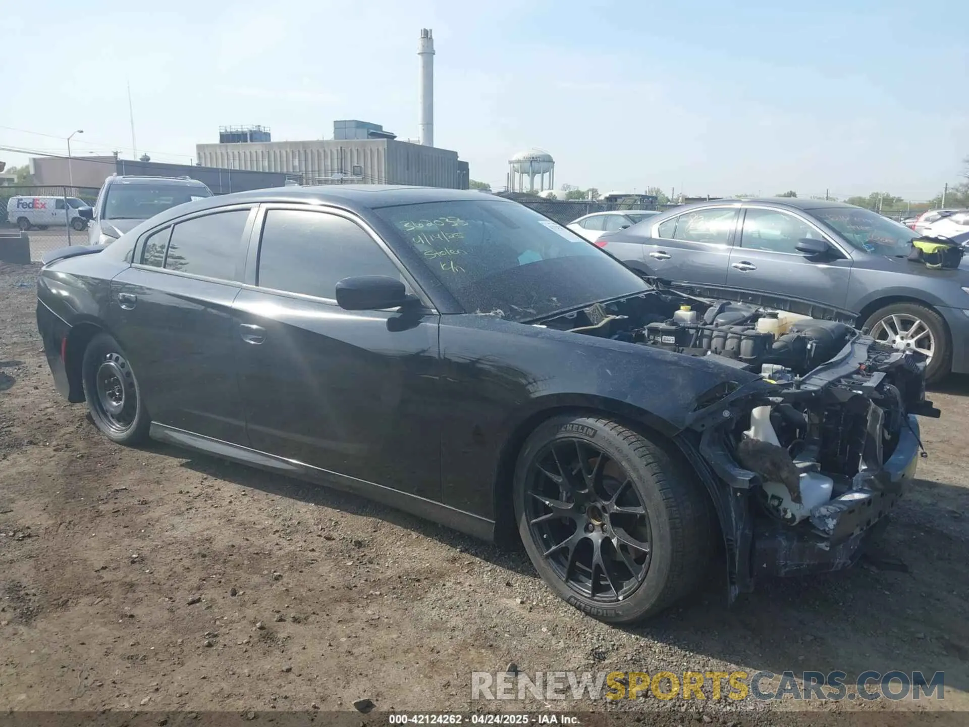 1 Photograph of a damaged car 2C3CDXGJ3MH579676 DODGE CHARGER 2021