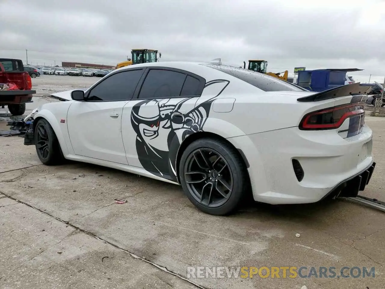 2 Photograph of a damaged car 2C3CDXGJ3MH626723 DODGE CHARGER 2021