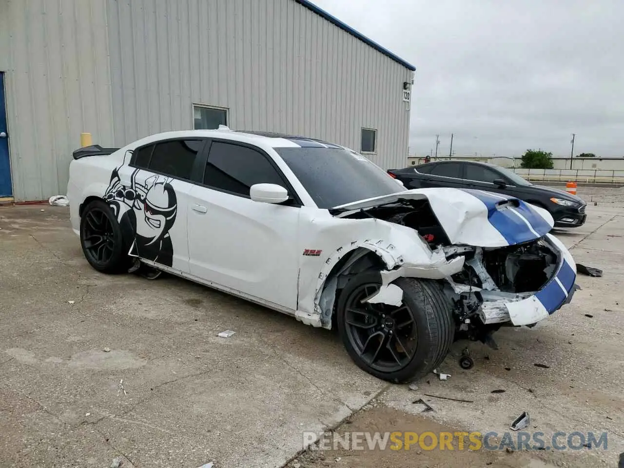 4 Photograph of a damaged car 2C3CDXGJ3MH626723 DODGE CHARGER 2021