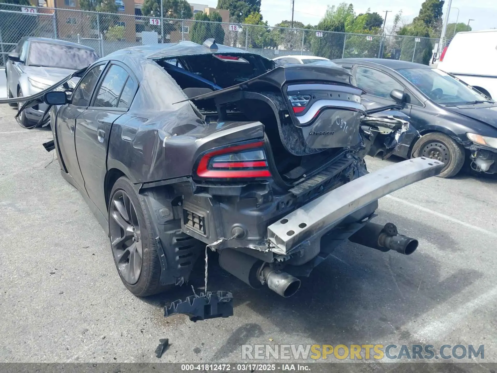 3 Photograph of a damaged car 2C3CDXGJ4MH539798 DODGE CHARGER 2021