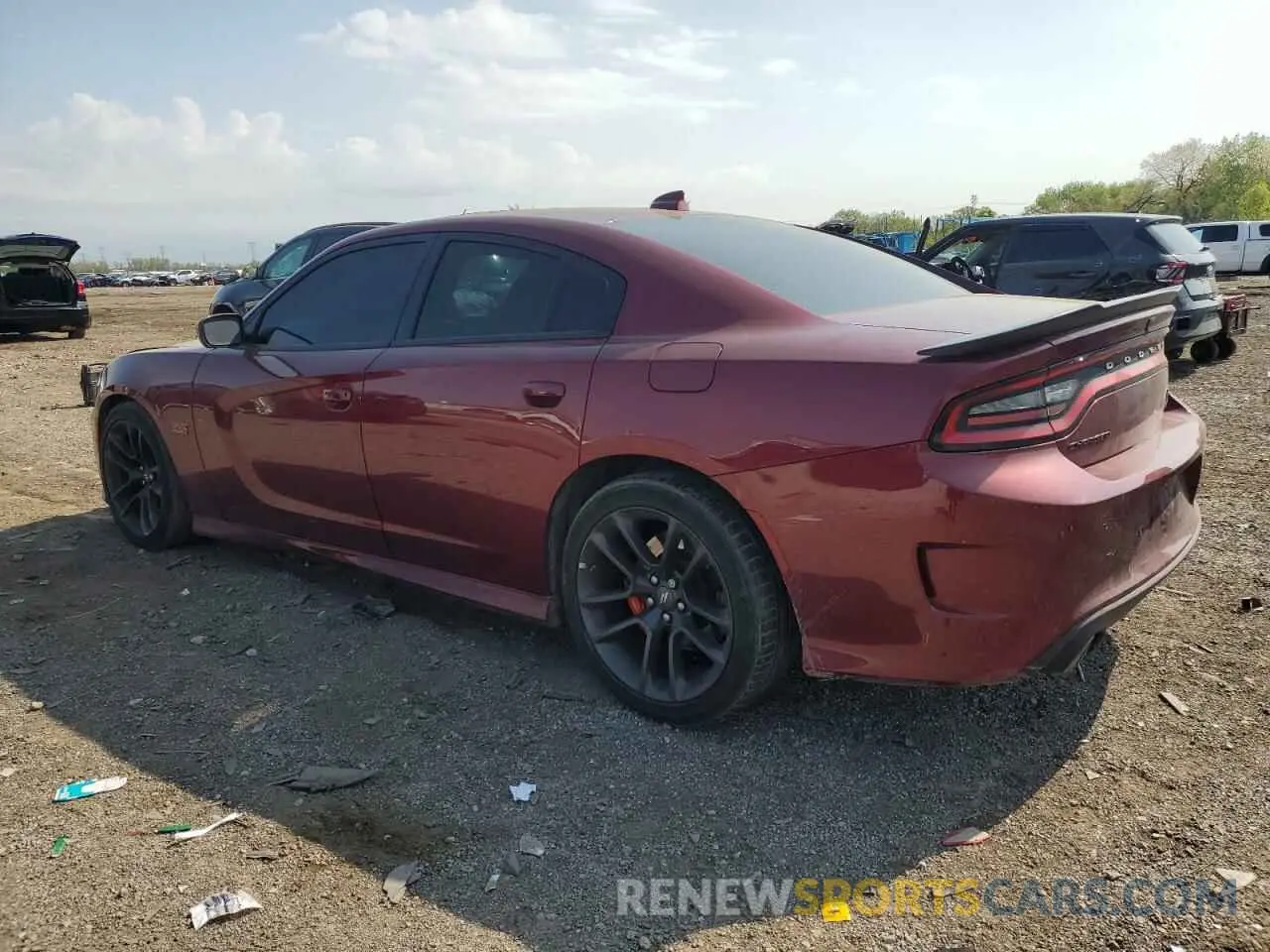 2 Photograph of a damaged car 2C3CDXGJ4MH539834 DODGE CHARGER 2021