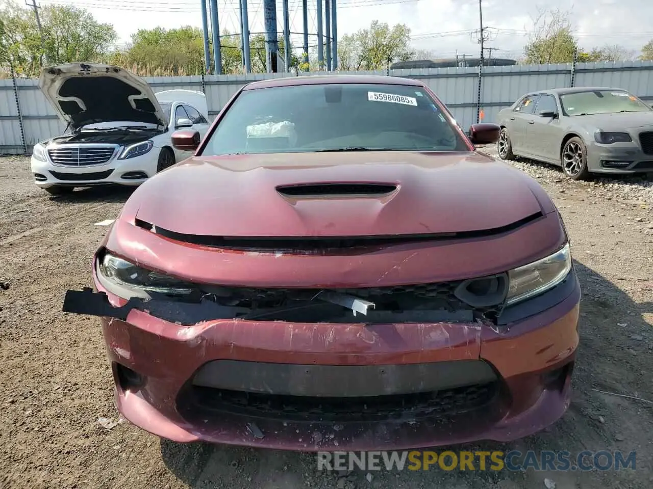 5 Photograph of a damaged car 2C3CDXGJ4MH539834 DODGE CHARGER 2021