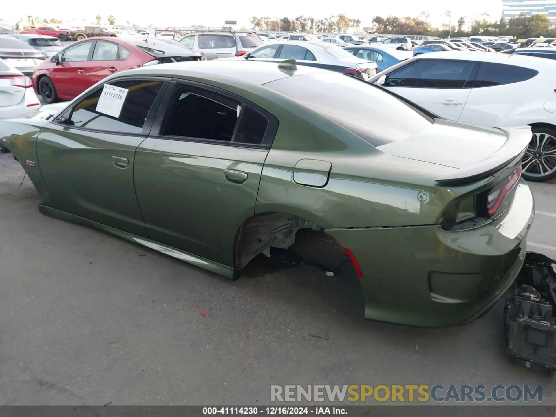 3 Photograph of a damaged car 2C3CDXGJ4MH559324 DODGE CHARGER 2021