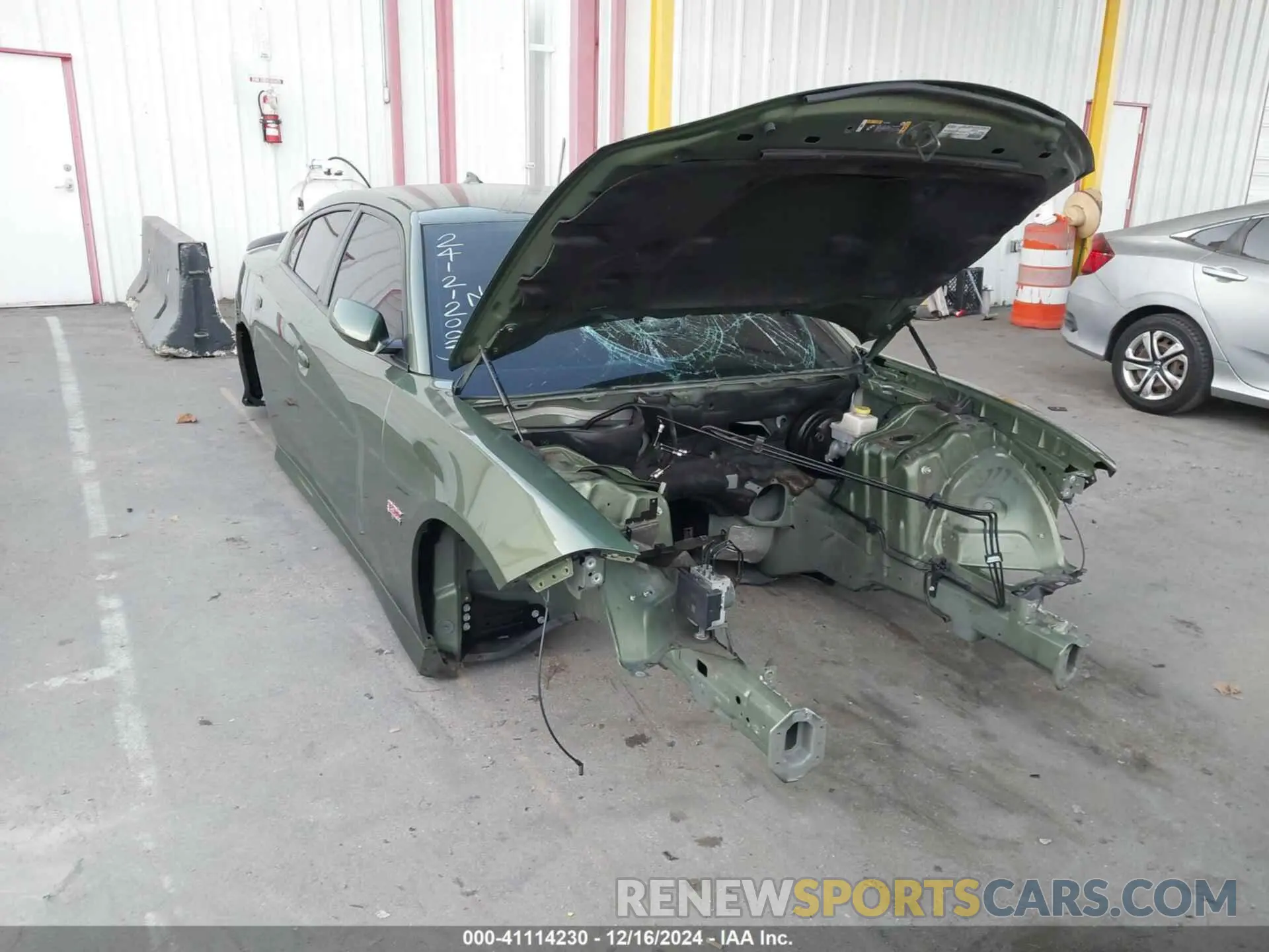 6 Photograph of a damaged car 2C3CDXGJ4MH559324 DODGE CHARGER 2021