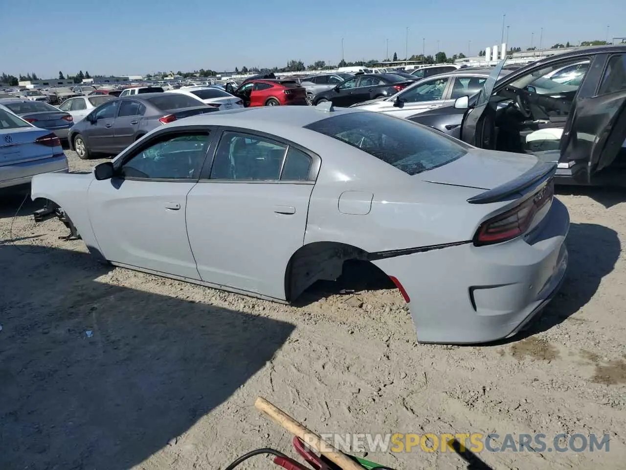 2 Photograph of a damaged car 2C3CDXGJ4MH565169 DODGE CHARGER 2021
