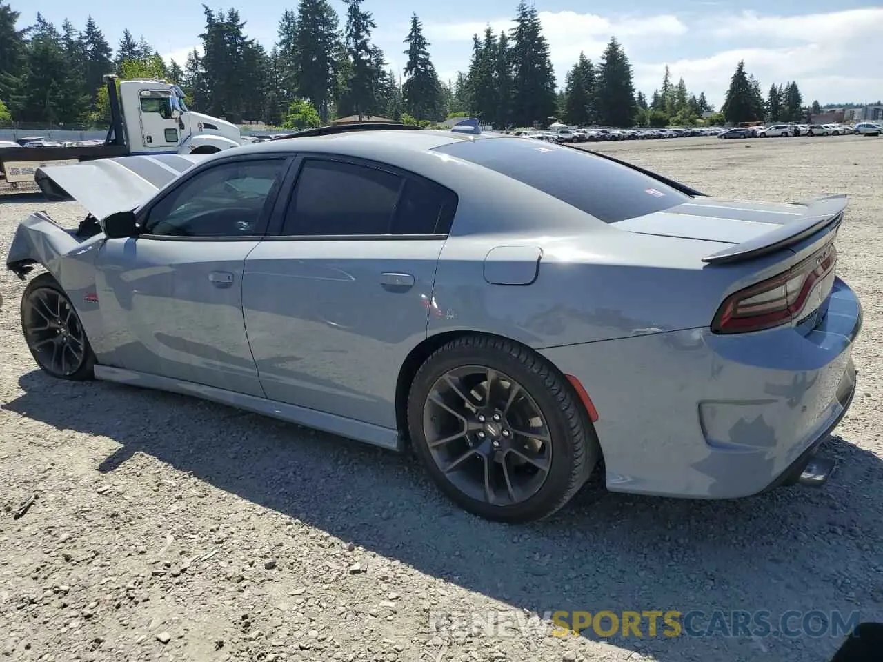 2 Photograph of a damaged car 2C3CDXGJ4MH588550 DODGE CHARGER 2021