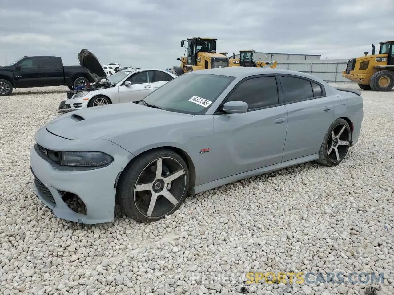 1 Photograph of a damaged car 2C3CDXGJ4MH614578 DODGE CHARGER 2021