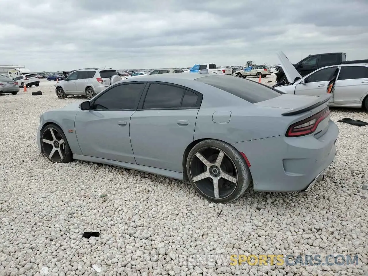 2 Photograph of a damaged car 2C3CDXGJ4MH614578 DODGE CHARGER 2021