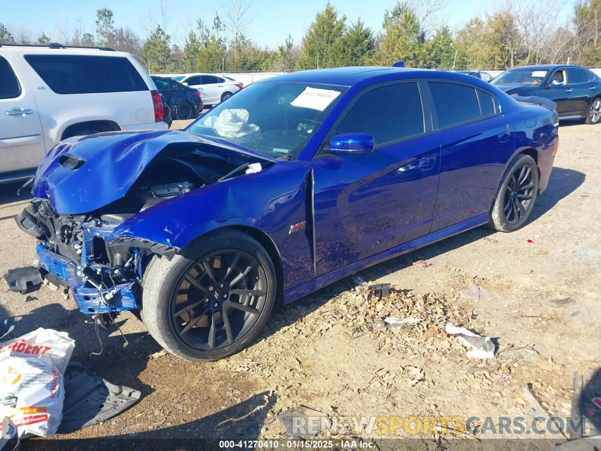 2 Photograph of a damaged car 2C3CDXGJ4MH619280 DODGE CHARGER 2021