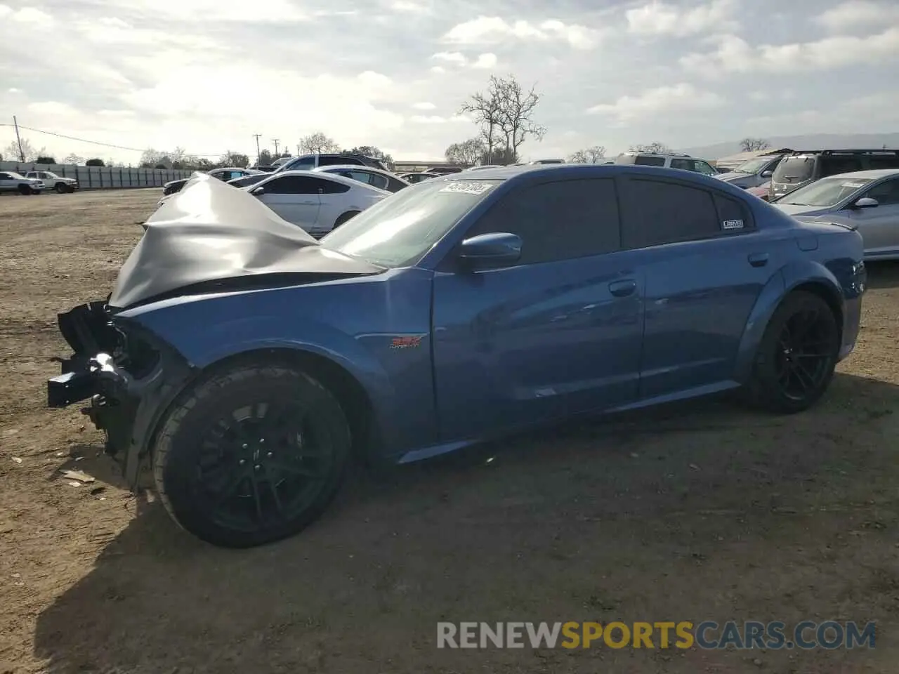 1 Photograph of a damaged car 2C3CDXGJ4MH639397 DODGE CHARGER 2021