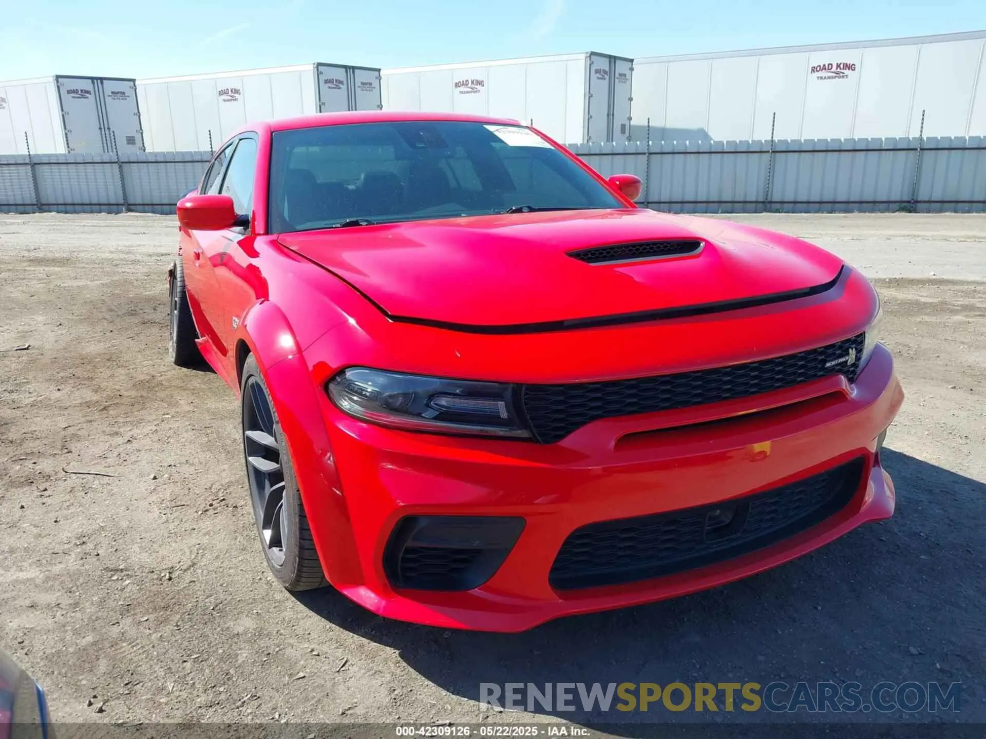 1 Photograph of a damaged car 2C3CDXGJ4MH650660 DODGE CHARGER 2021