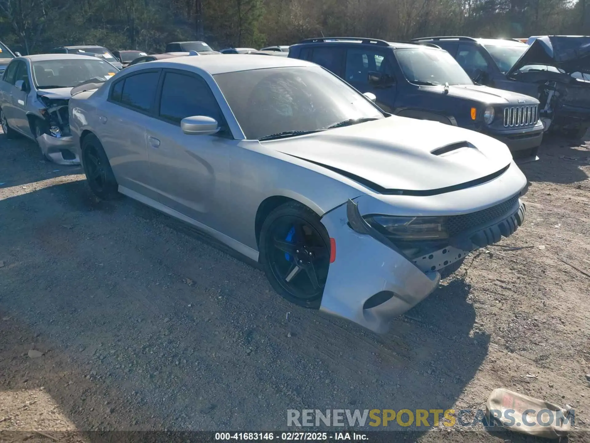 1 Photograph of a damaged car 2C3CDXGJ5MH539860 DODGE CHARGER 2021