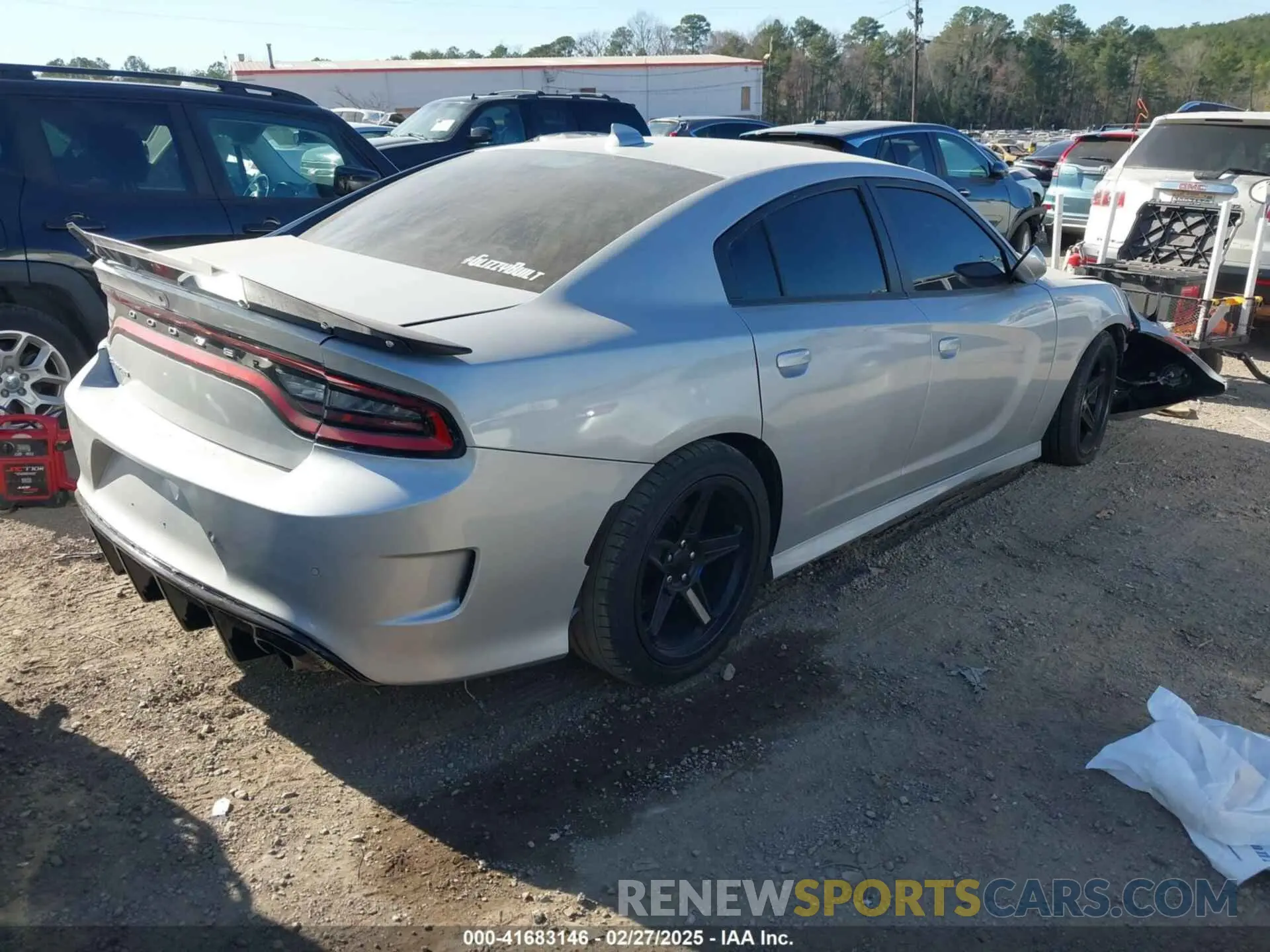 4 Photograph of a damaged car 2C3CDXGJ5MH539860 DODGE CHARGER 2021
