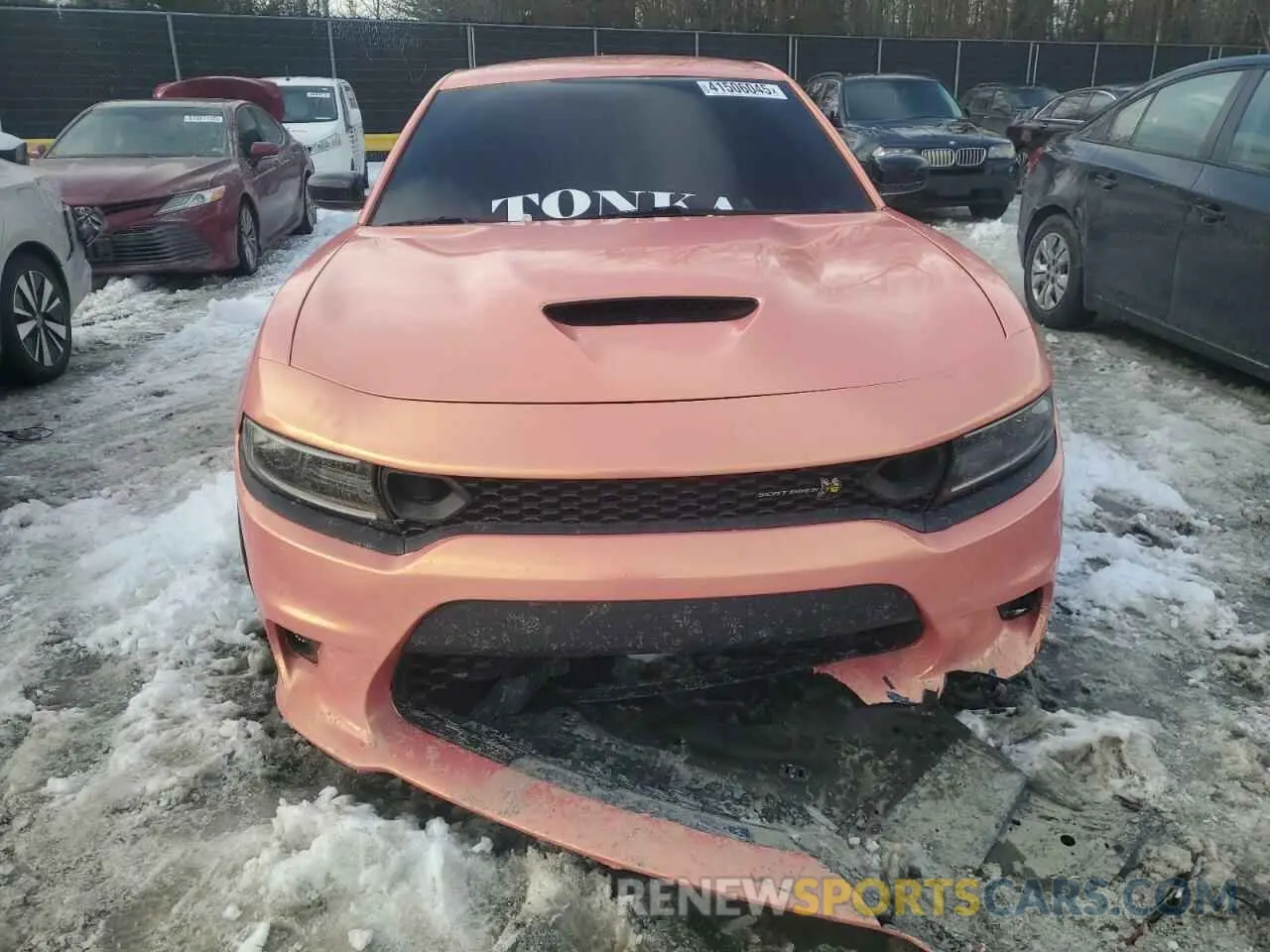 5 Photograph of a damaged car 2C3CDXGJ5MH565987 DODGE CHARGER 2021