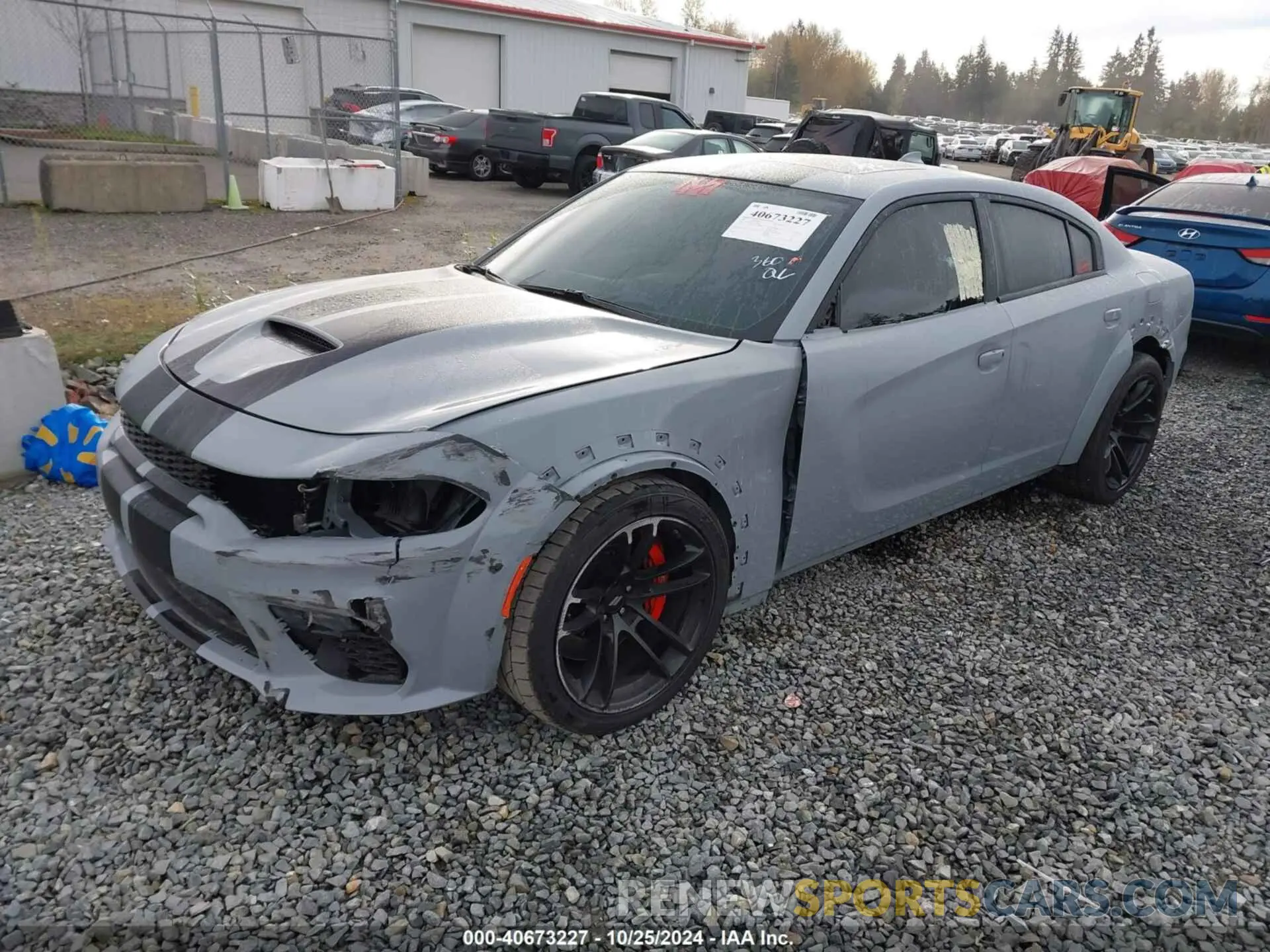 2 Photograph of a damaged car 2C3CDXGJ5MH597970 DODGE CHARGER 2021