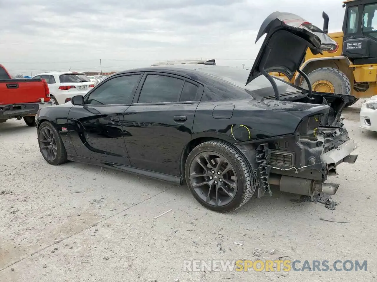 2 Photograph of a damaged car 2C3CDXGJ5MH636282 DODGE CHARGER 2021
