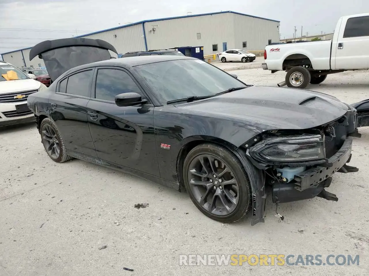 4 Photograph of a damaged car 2C3CDXGJ5MH636282 DODGE CHARGER 2021