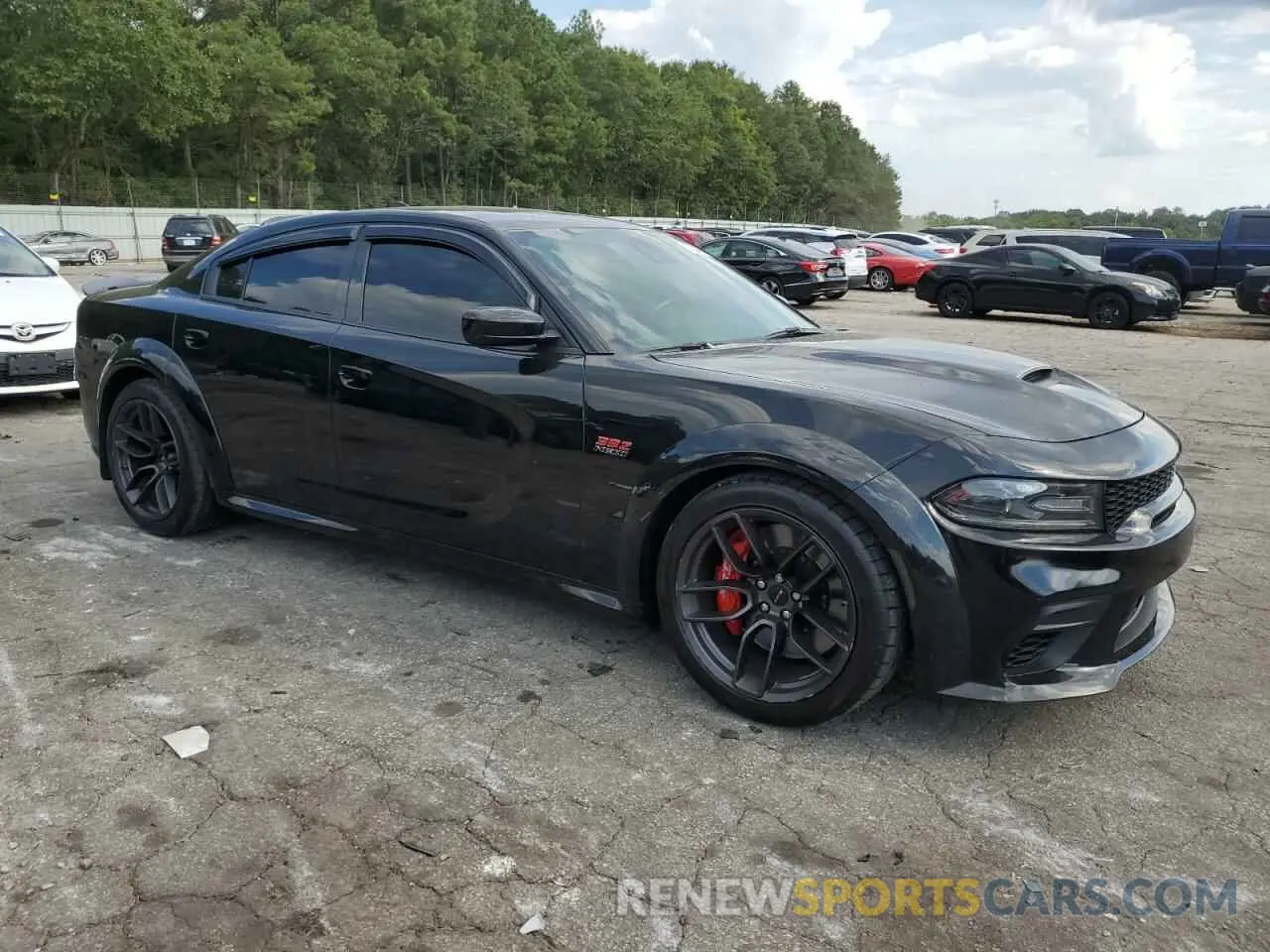 4 Photograph of a damaged car 2C3CDXGJ5MH645077 DODGE CHARGER 2021