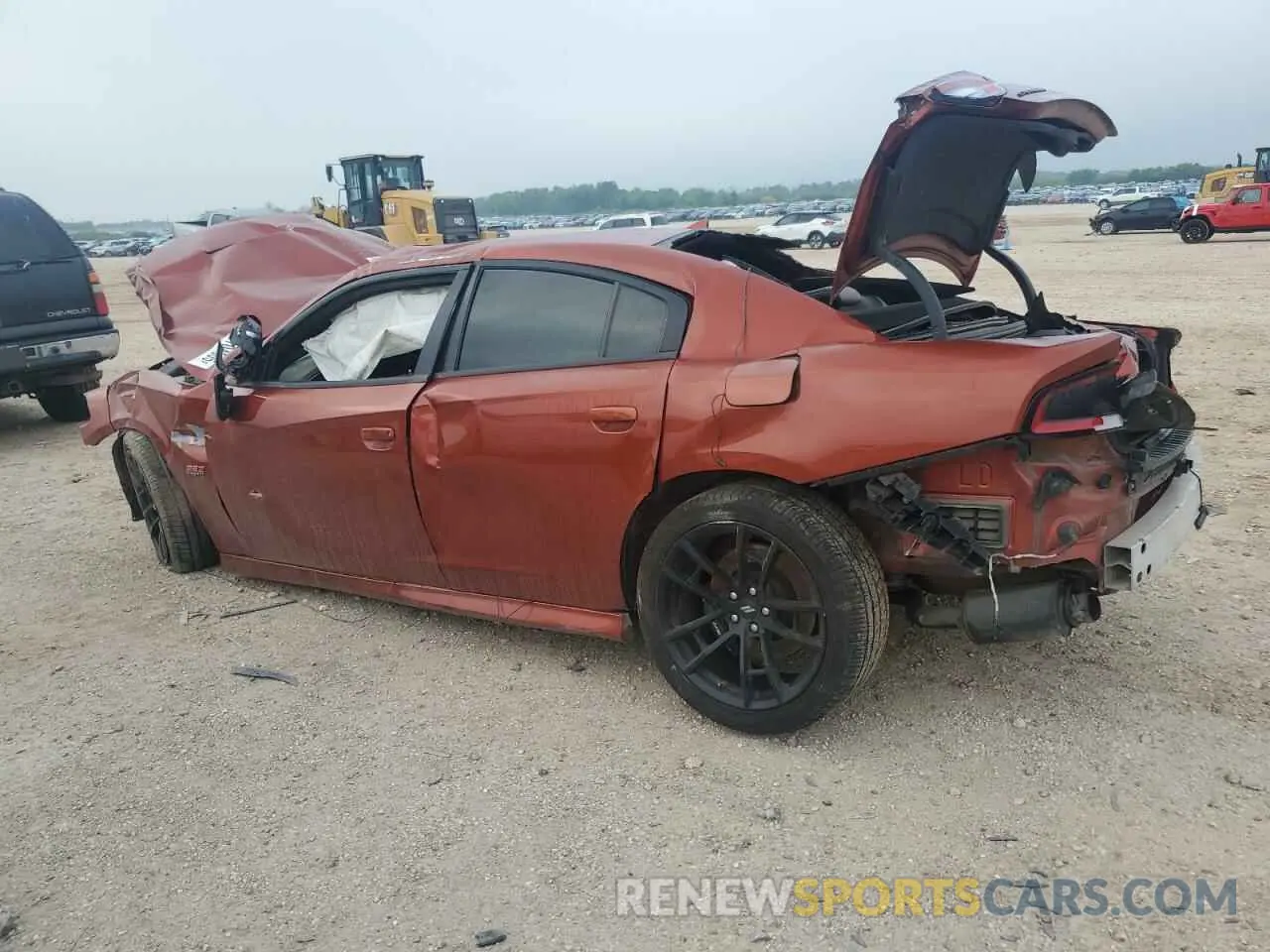 2 Photograph of a damaged car 2C3CDXGJ5MH650599 DODGE CHARGER 2021