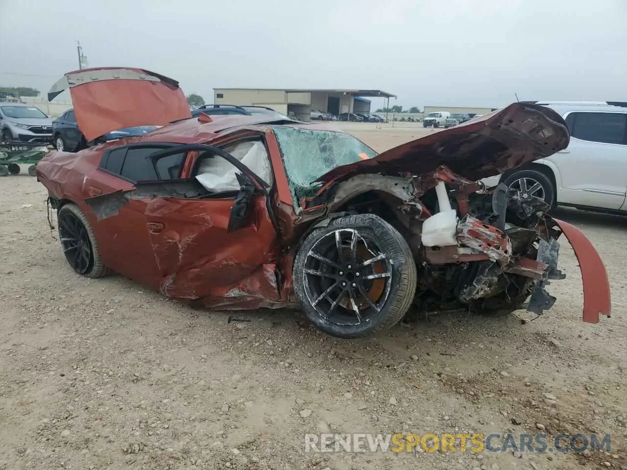 4 Photograph of a damaged car 2C3CDXGJ5MH650599 DODGE CHARGER 2021