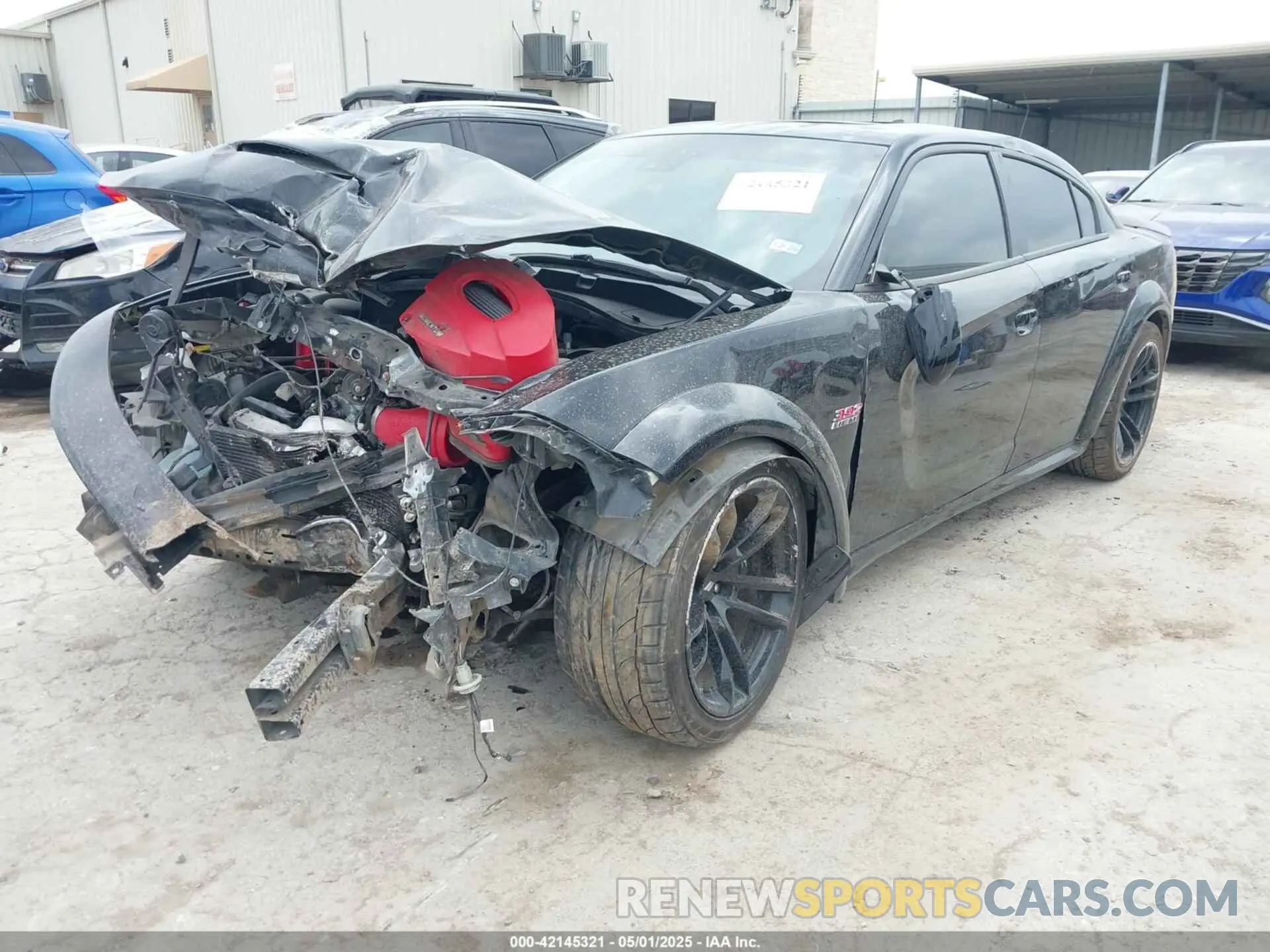 2 Photograph of a damaged car 2C3CDXGJ5MH685014 DODGE CHARGER 2021