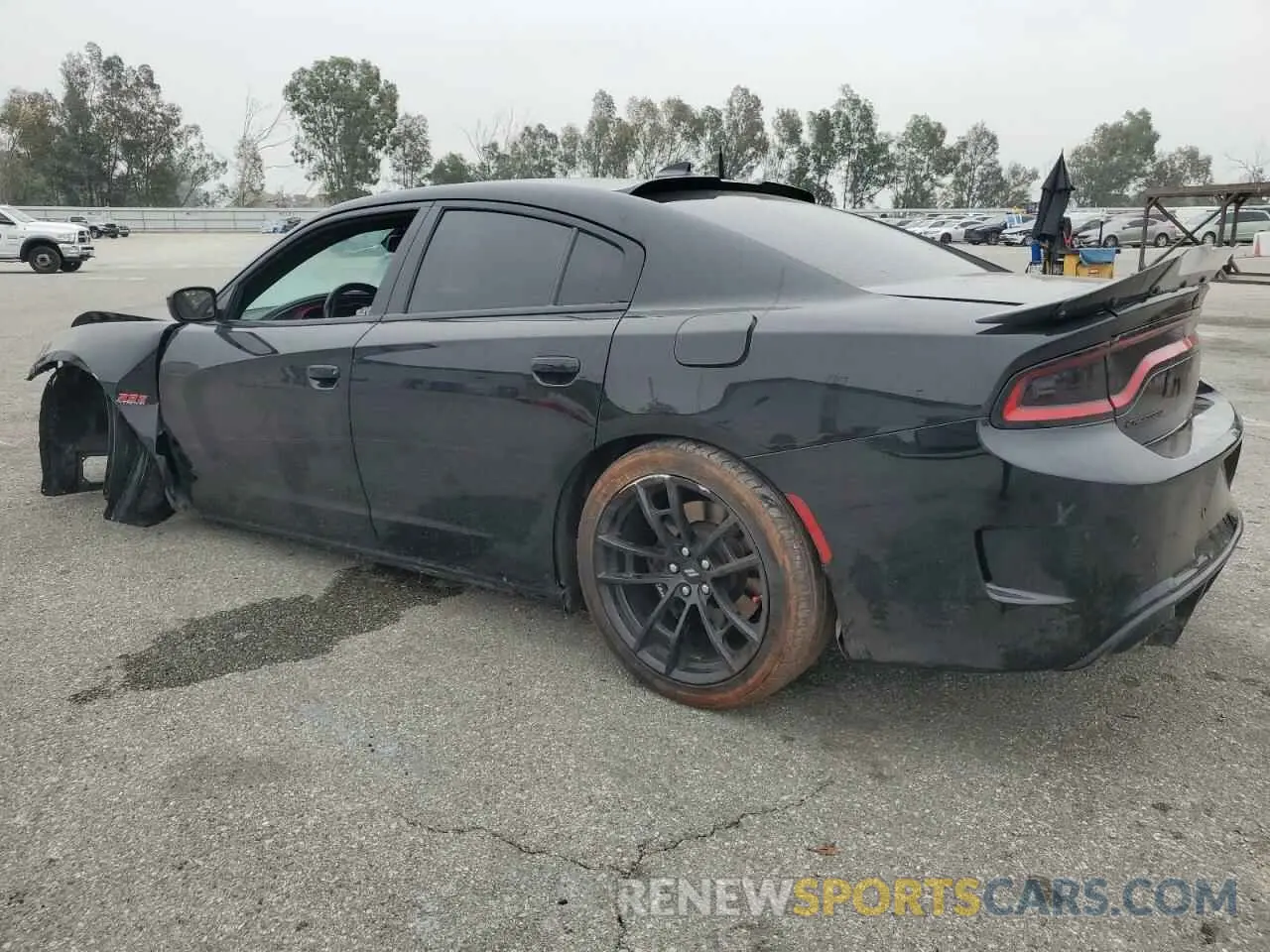2 Photograph of a damaged car 2C3CDXGJ6MH503790 DODGE CHARGER 2021