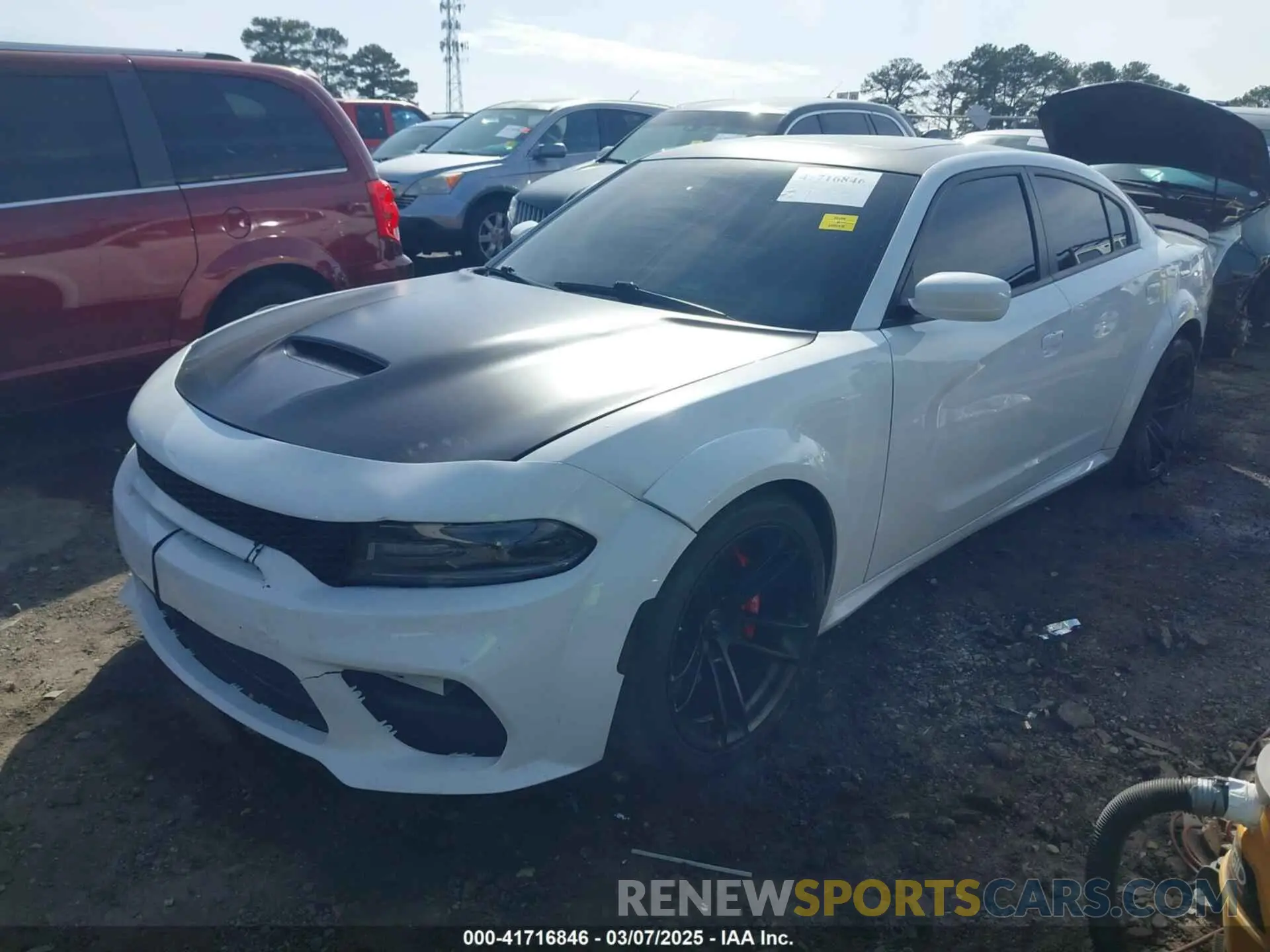 2 Photograph of a damaged car 2C3CDXGJ6MH551015 DODGE CHARGER 2021