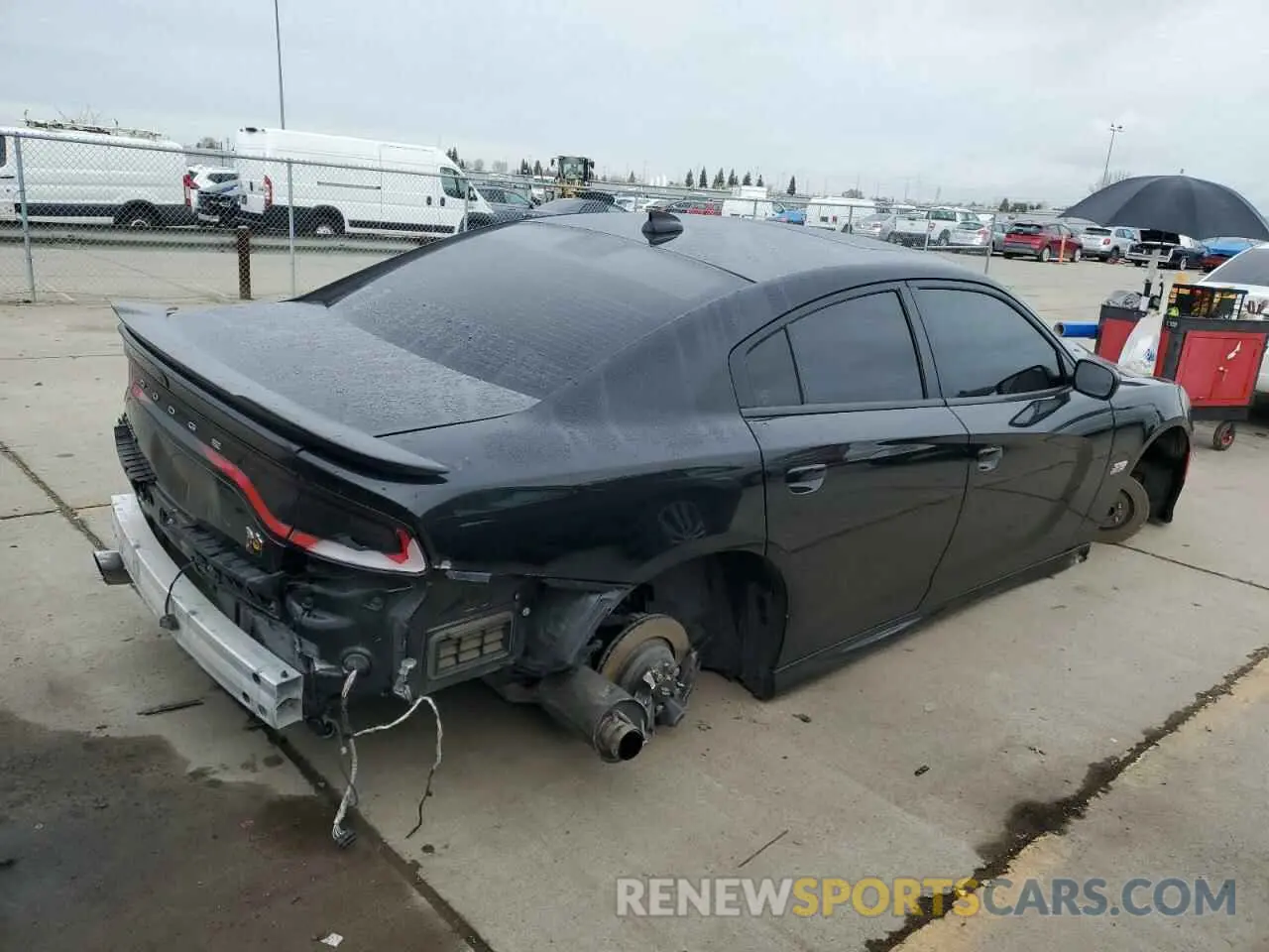 3 Photograph of a damaged car 2C3CDXGJ6MH553783 DODGE CHARGER 2021