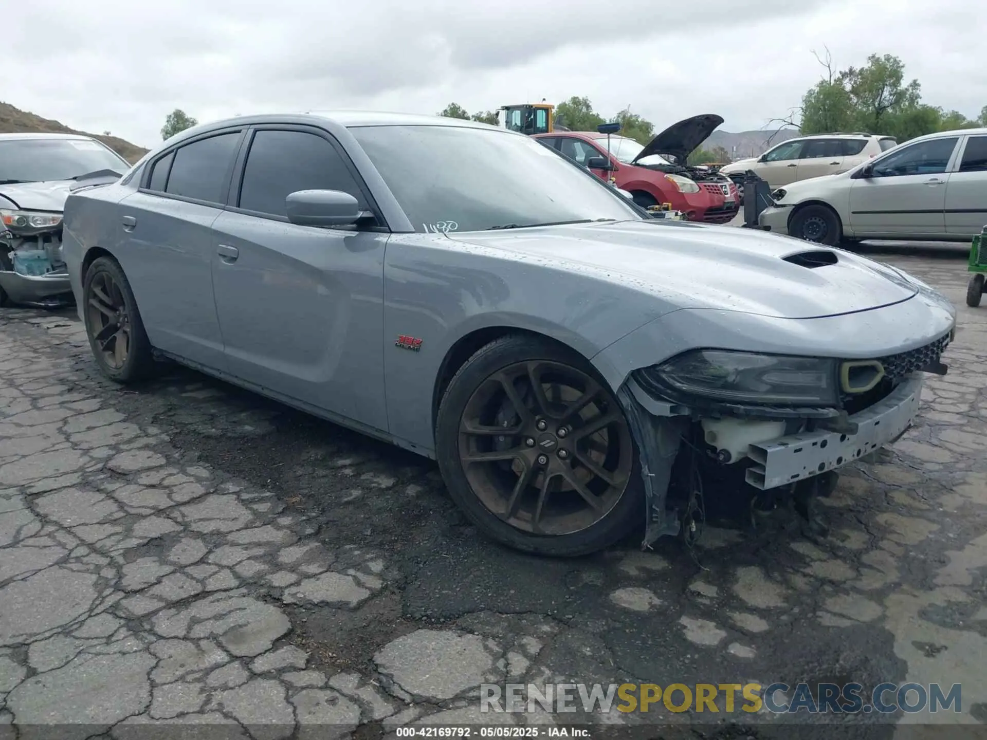 1 Photograph of a damaged car 2C3CDXGJ6MH561480 DODGE CHARGER 2021