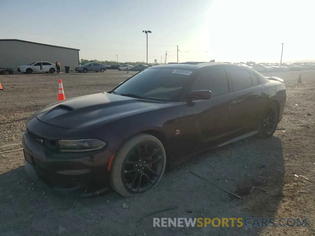 1 Photograph of a damaged car 2C3CDXGJ6MH588209 DODGE CHARGER 2021