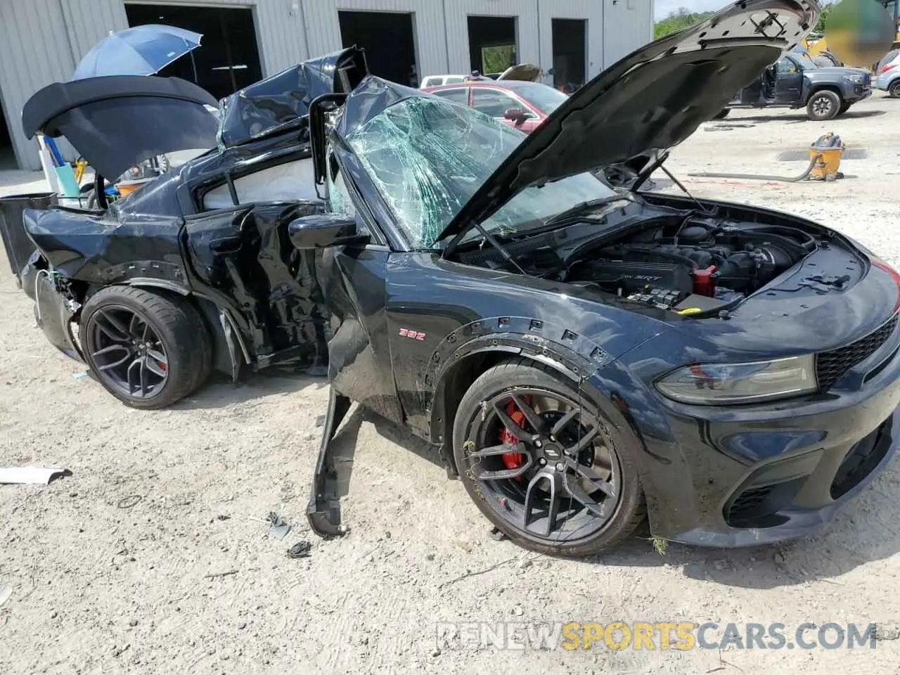 4 Photograph of a damaged car 2C3CDXGJ6MH598139 DODGE CHARGER 2021