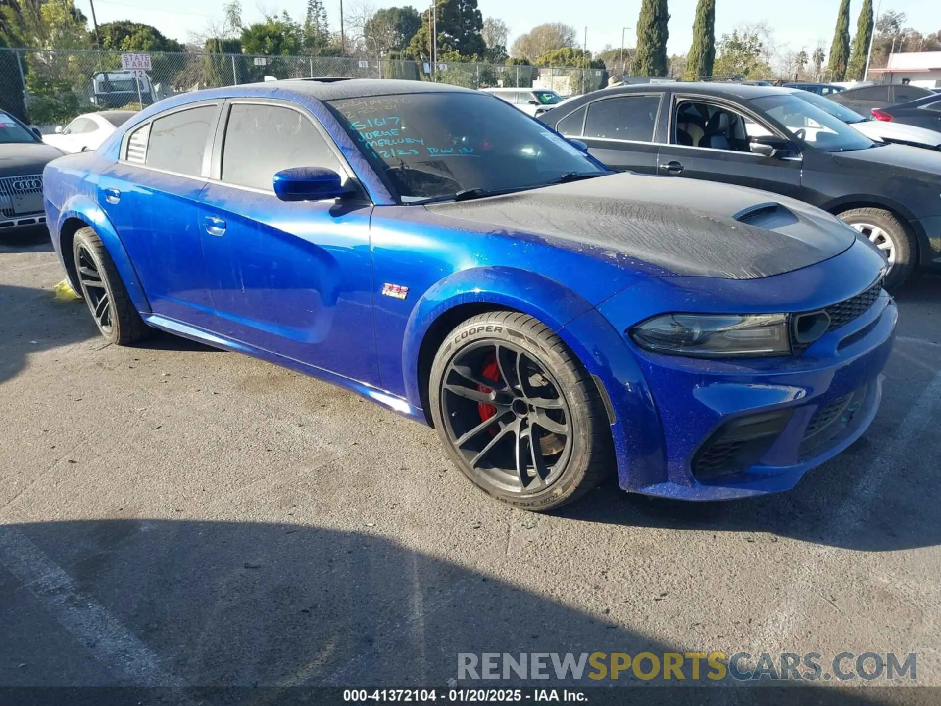 1 Photograph of a damaged car 2C3CDXGJ7MH637062 DODGE CHARGER 2021